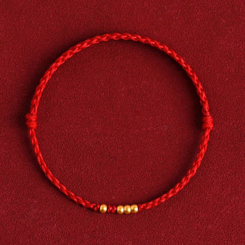 Bracelet de couple tressé avec Buddha Stones - image 2