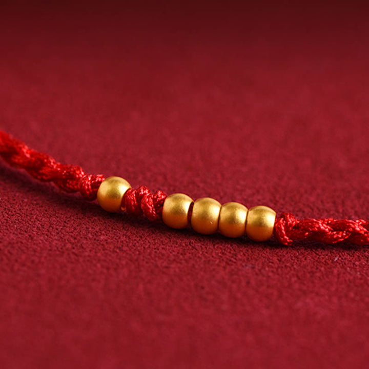 Bracelet de couple tressé avec Buddha Stones - image 11