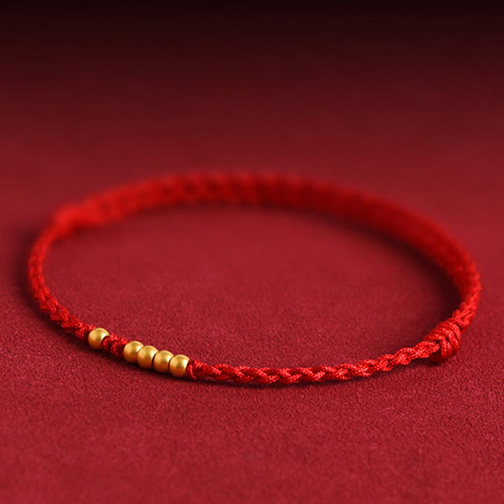 Bracelet de couple tressé avec Buddha Stones - image 10