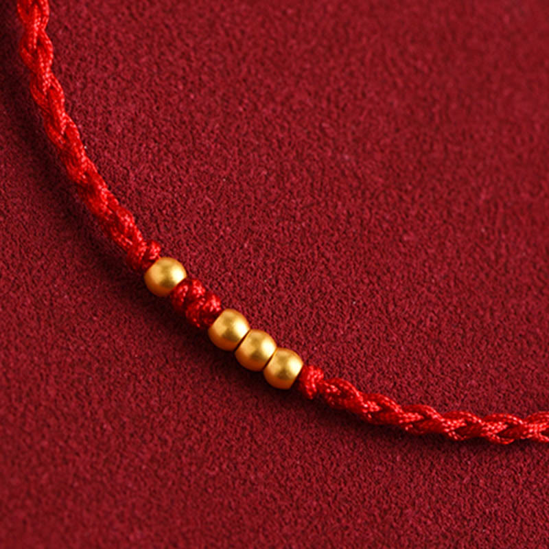 Bracelet de couple tressé avec Buddha Stones - image 4