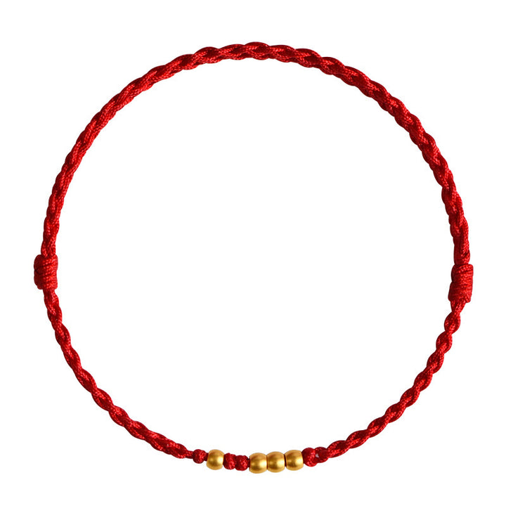Bracelet de couple tressé avec Buddha Stones - image 8