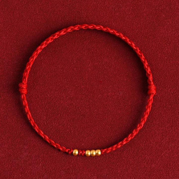 Bracelet de couple tressé avec Buddha Stones - image 2