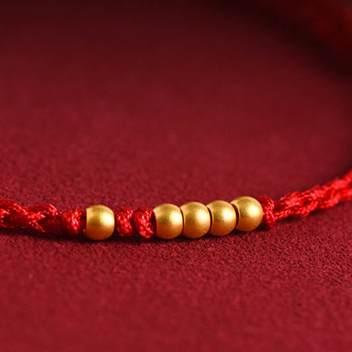 Bracelet de couple tressé avec Buddha Stones - image 14
