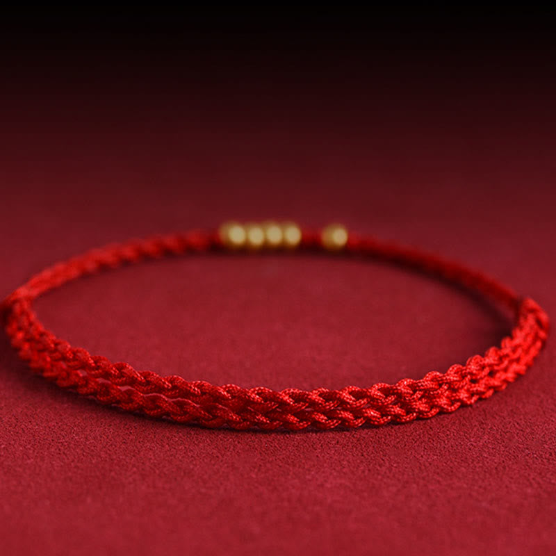 Bracelet de couple tressé avec Buddha Stones - image 12