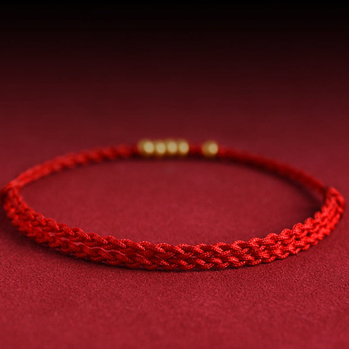 Bracelet de couple tressé avec Buddha Stones - image 12