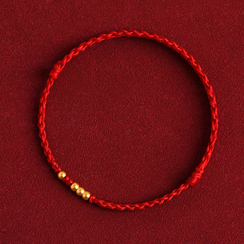 Bracelet de couple tressé avec Buddha Stones - image 1
