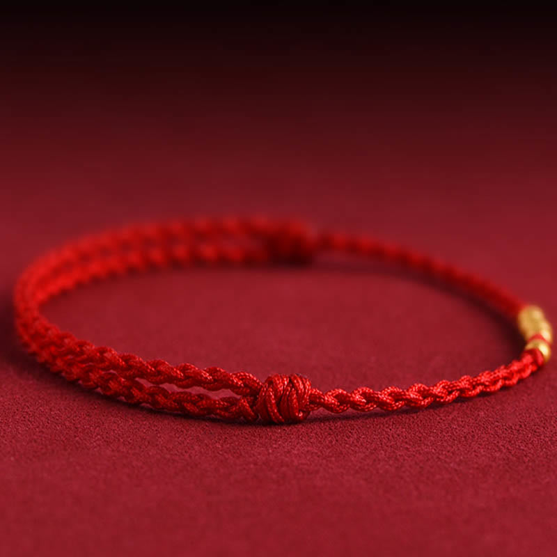 Bracelet de couple tressé avec Buddha Stones - image 7