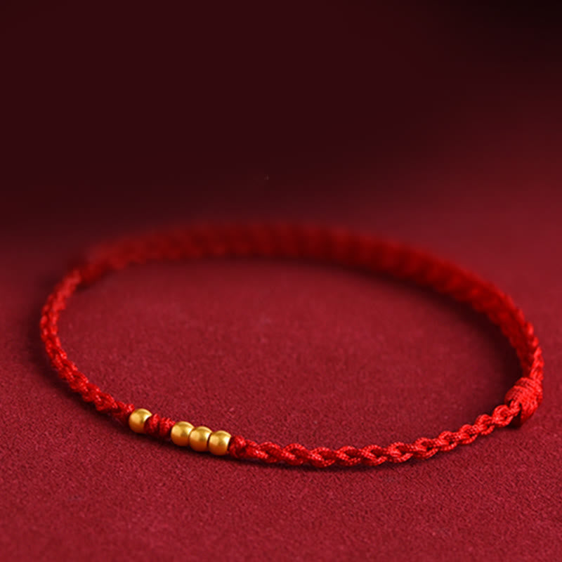 Bracelet de couple tressé avec Buddha Stones - image 3