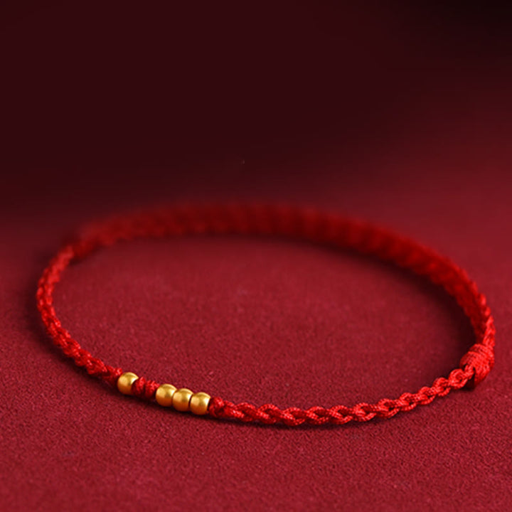 Bracelet de couple tressé avec Buddha Stones - image 3