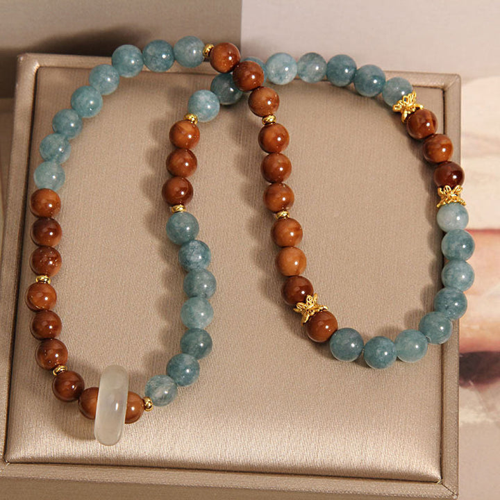 Bracelet de chance et de richesse en jade de graines de Kuka Buddha Stones