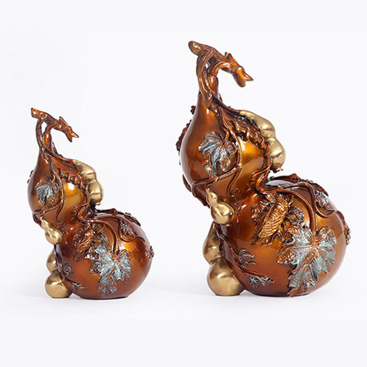 Statue de Buddha Stones en pierre dorée en laiton et cuivre, décoration de bureau pour la maison - image 6