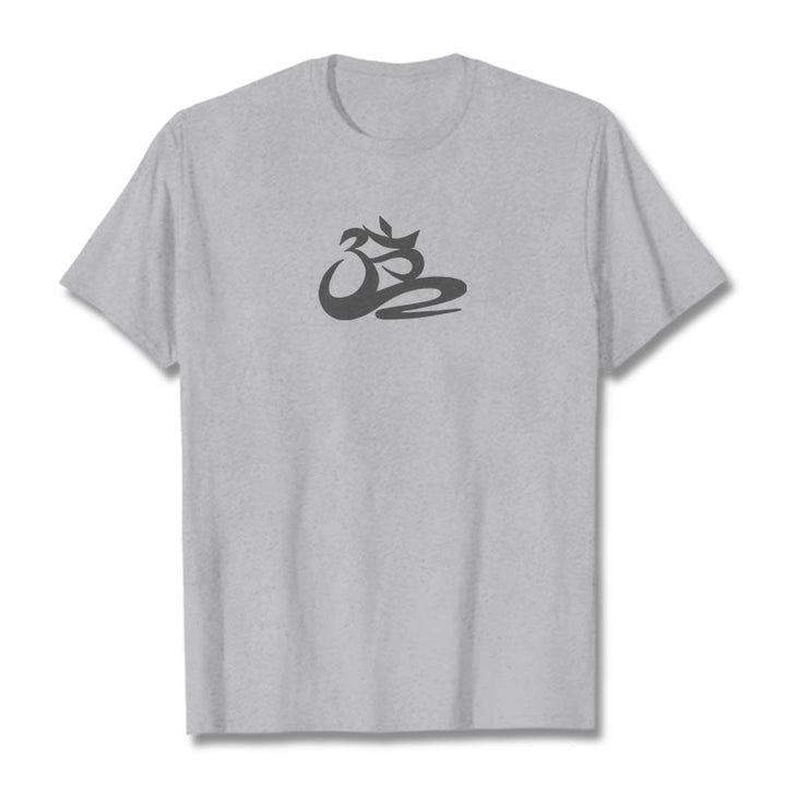 T-shirt Buddha Stones OM - Gris clair - 2XL - image 19
