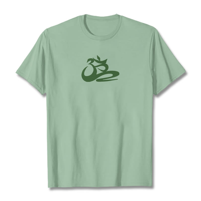 T-shirt Buddha Stones OM - Vert pâle - 2XL - image 15