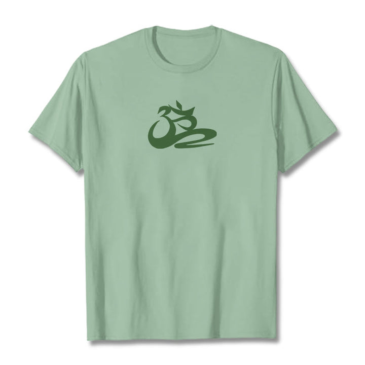 T-shirt Buddha Stones OM - Vert pâle - 2XL - image 15