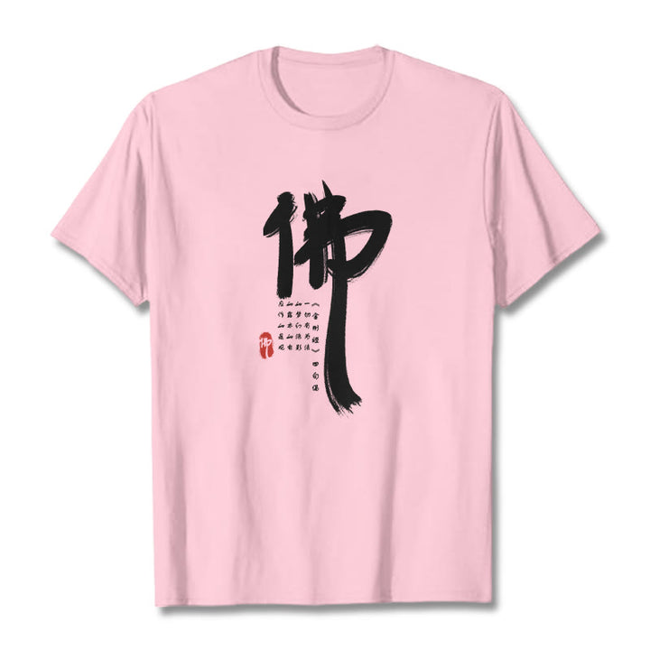 T-shirt Buddha Stones pour Bouddha - Rose clair - 2XL - image 11