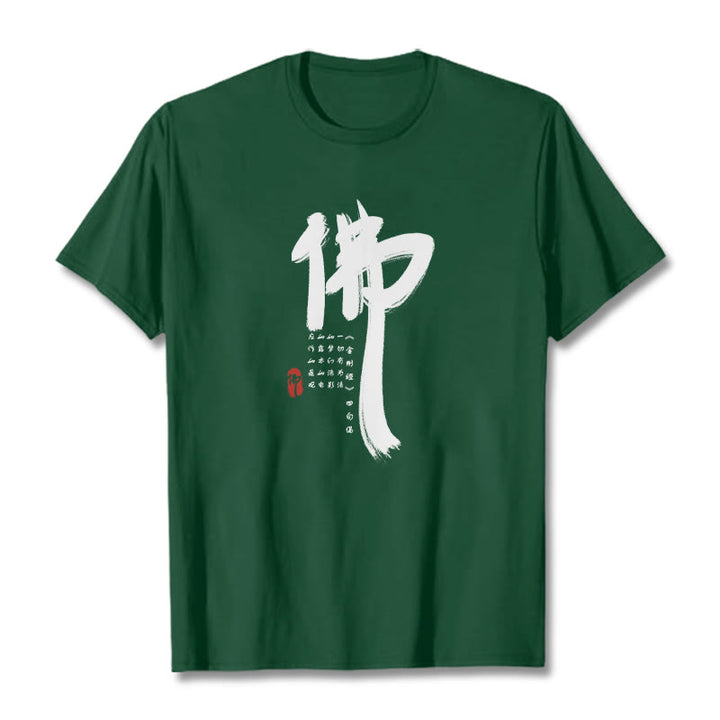 T-shirt Buddha Stones pour Bouddha - Vert forêt - 2XL - image 7