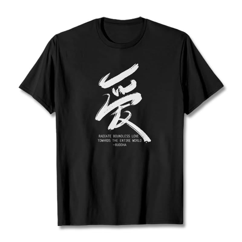 Les Buddha Stones Ai rayonnent un amour sans limite envers le monde entier T-shirt - image 5