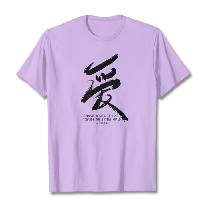 Les Buddha Stones Ai rayonnent un amour sans limite envers le monde entier T-shirt - image 15