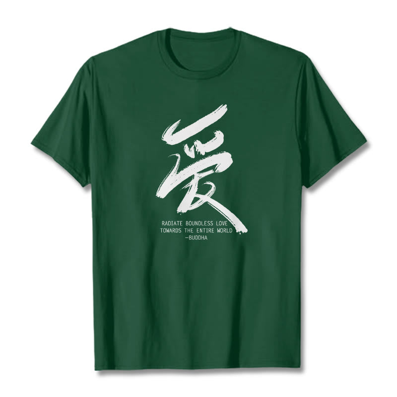 Les Buddha Stones Ai rayonnent un amour sans limite envers le monde entier T-shirt - image 3