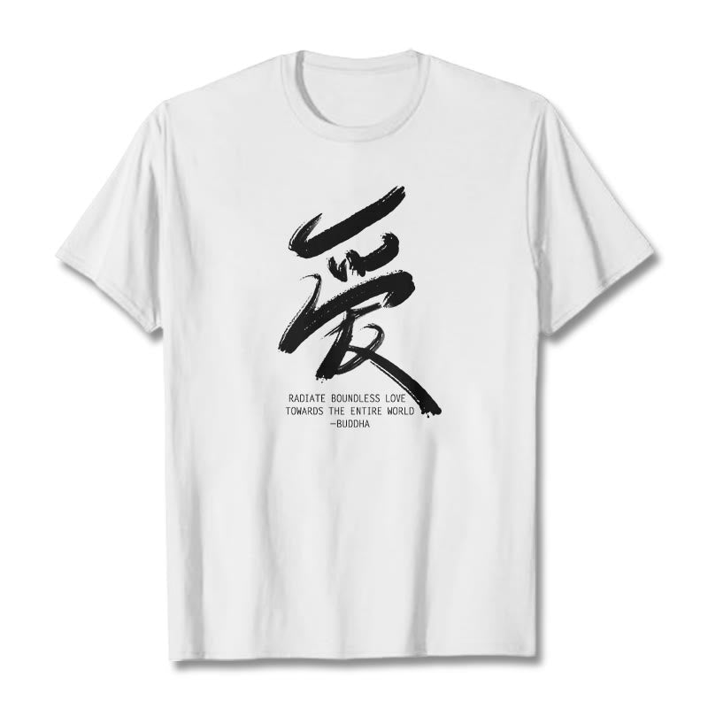 Les Buddha Stones Ai rayonnent un amour sans limite envers le monde entier T-shirt - image 9