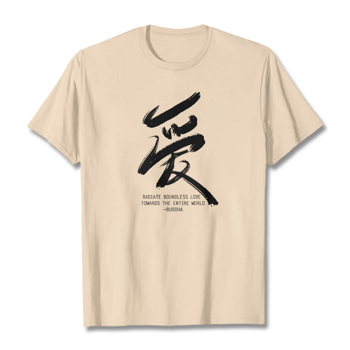 Les Buddha Stones Ai rayonnent un amour sans limite envers le monde entier T-shirt - image 17