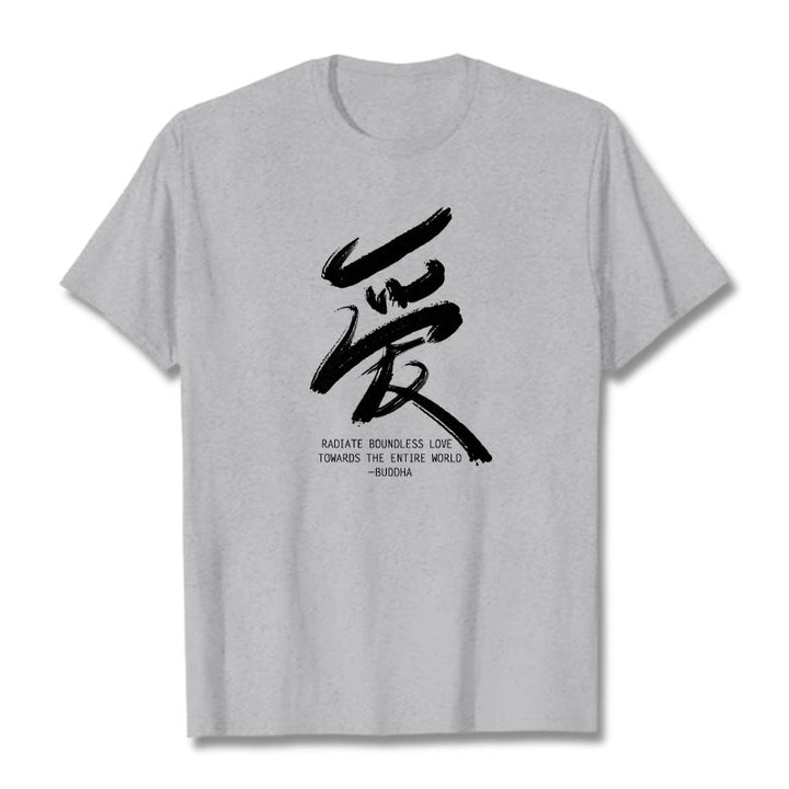 Les Buddha Stones Ai rayonnent un amour sans limite envers le monde entier T-shirt - image 19