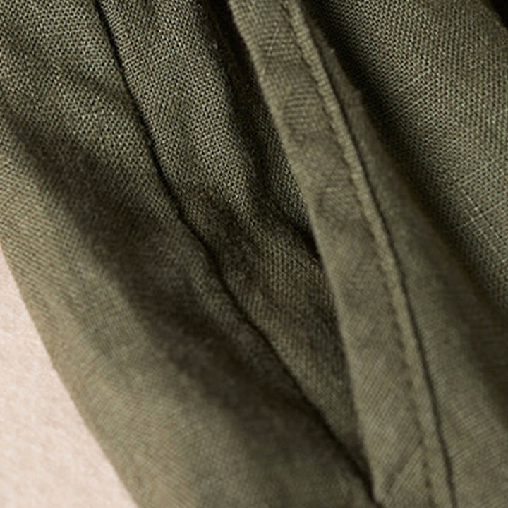 Pantalon sarouel d'été brodé de petites fleurs avec poches et Buddha Stones - image 36