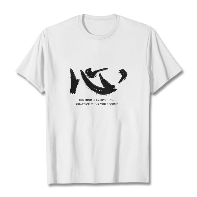 T-shirt Buddha Stones Xin L'esprit est tout - image 1