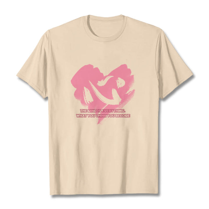T-shirt Buddha Stones Xin L'esprit est tout