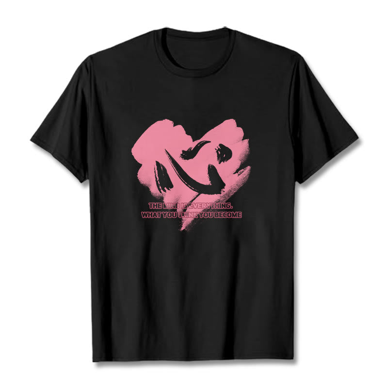 T-shirt Buddha Stones Xin L'esprit est tout