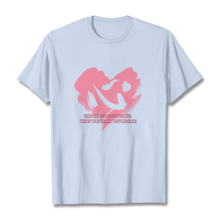 T-shirt Buddha Stones Xin L'esprit est tout
