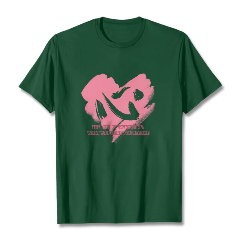 T-shirt Buddha Stones Xin L'esprit est tout