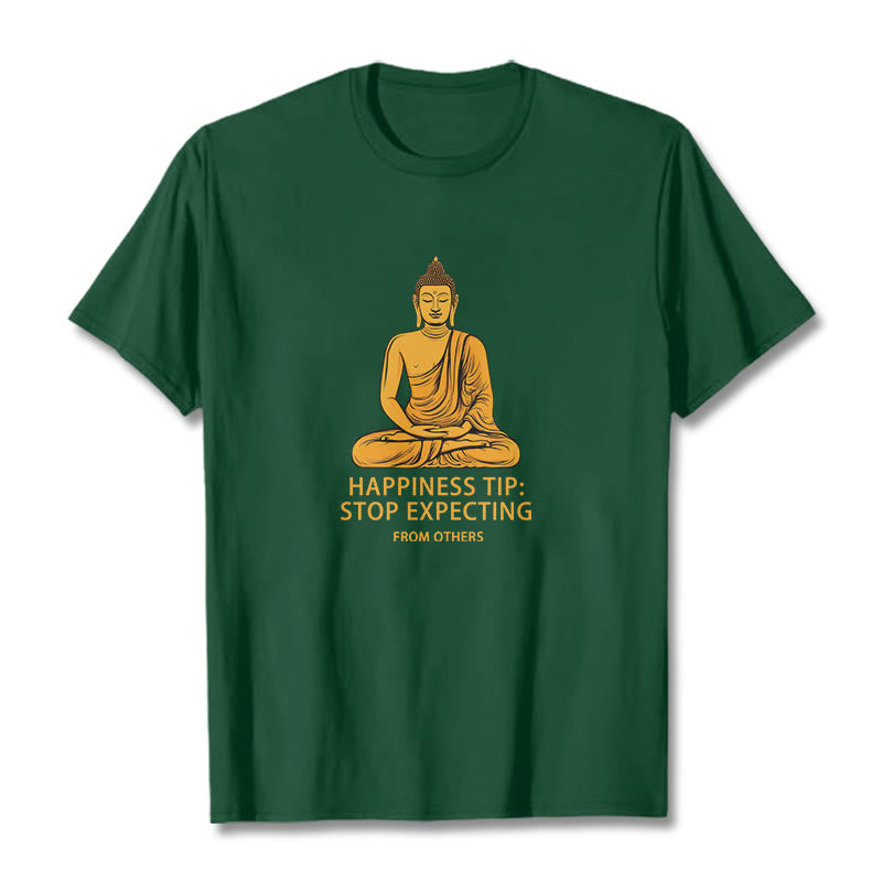 T-shirt Buddha Stones Arrêtez d'attendre des autres - image 5