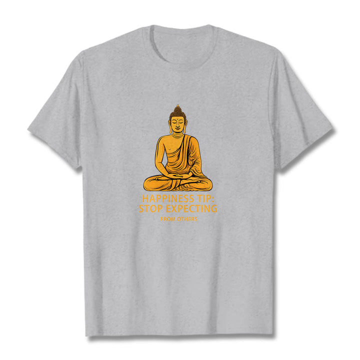 T-shirt Buddha Stones Arrêtez d'attendre des autres - image 19