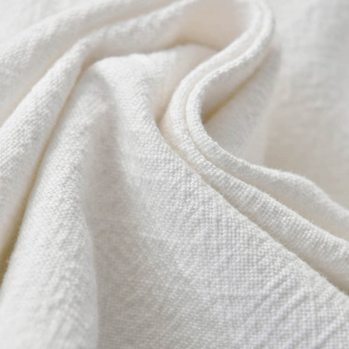 Pantalon uni en lin et coton ramie avec poches Buddha Stones - image 32