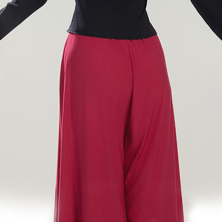 Pantalon de yoga respirant en modal de couleur unie Buddha Stones - image 10