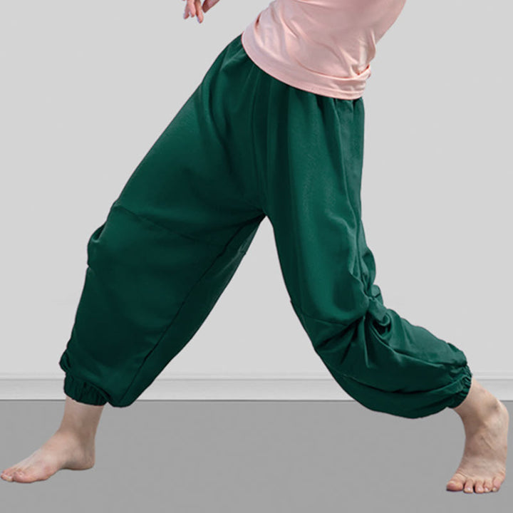 Pantalon de yoga respirant en modal de couleur unie Buddha Stones - image 17