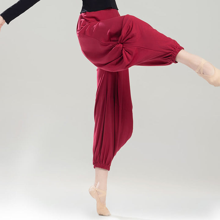 Pantalon de yoga respirant en modal de couleur unie Buddha Stones - image 15