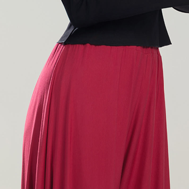 Pantalon de yoga respirant en modal de couleur unie Buddha Stones - image 9