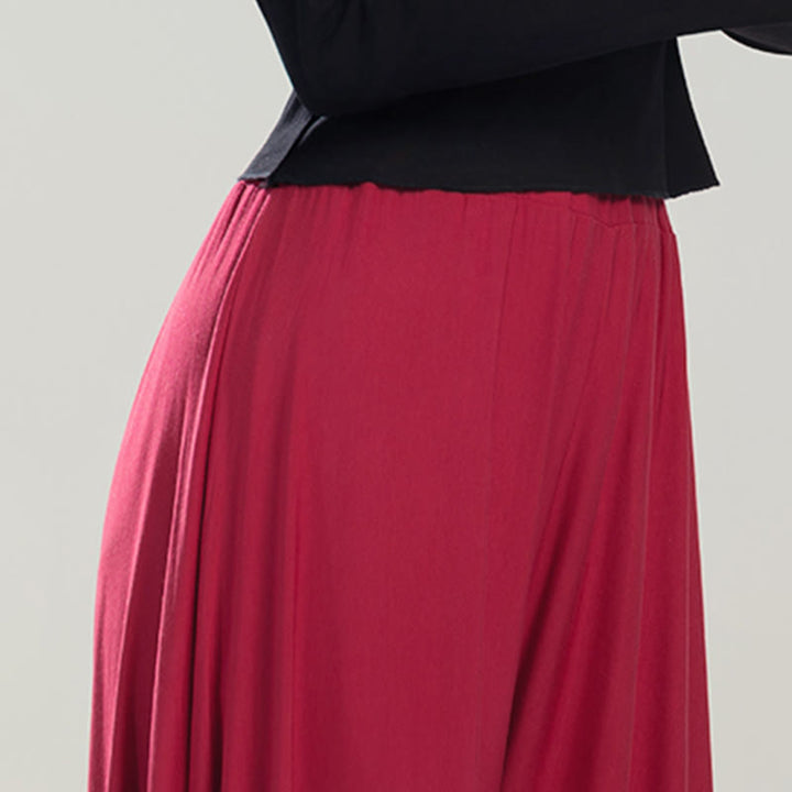 Pantalon de yoga respirant en modal de couleur unie Buddha Stones - image 9