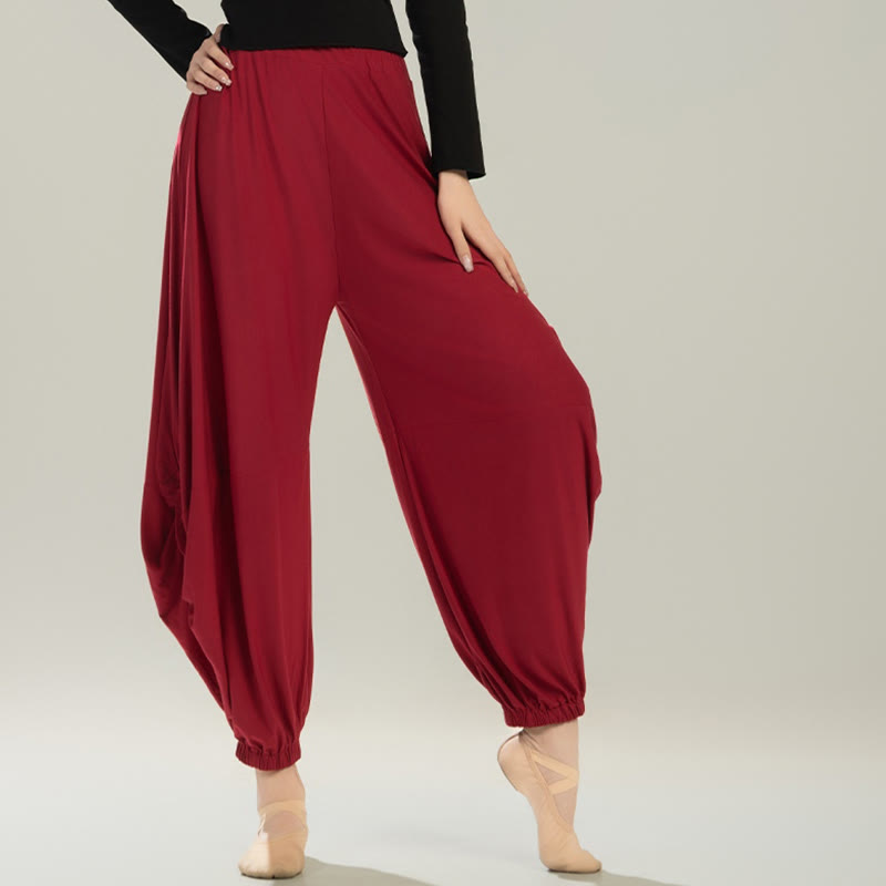 Pantalon de yoga respirant en modal de couleur unie Buddha Stones - image 13