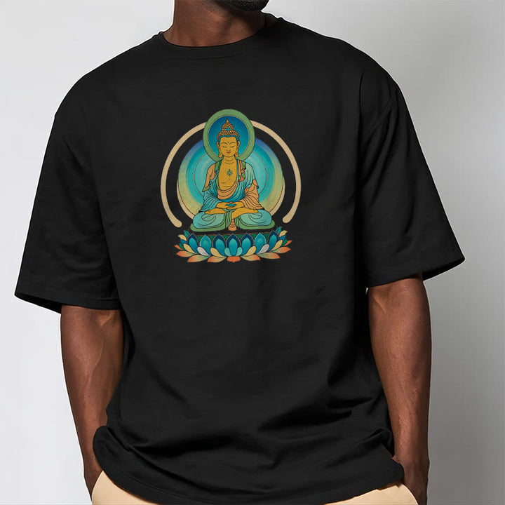 T-shirt Buddha Stones Lotus Bouddha - image 6