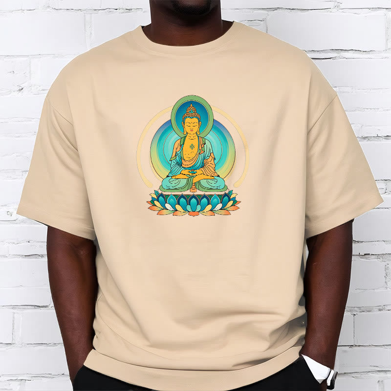 T-shirt Buddha Stones Lotus Bouddha - image 1