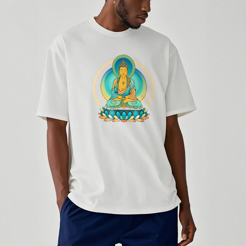 T-shirt Buddha Stones Lotus Bouddha - image 4