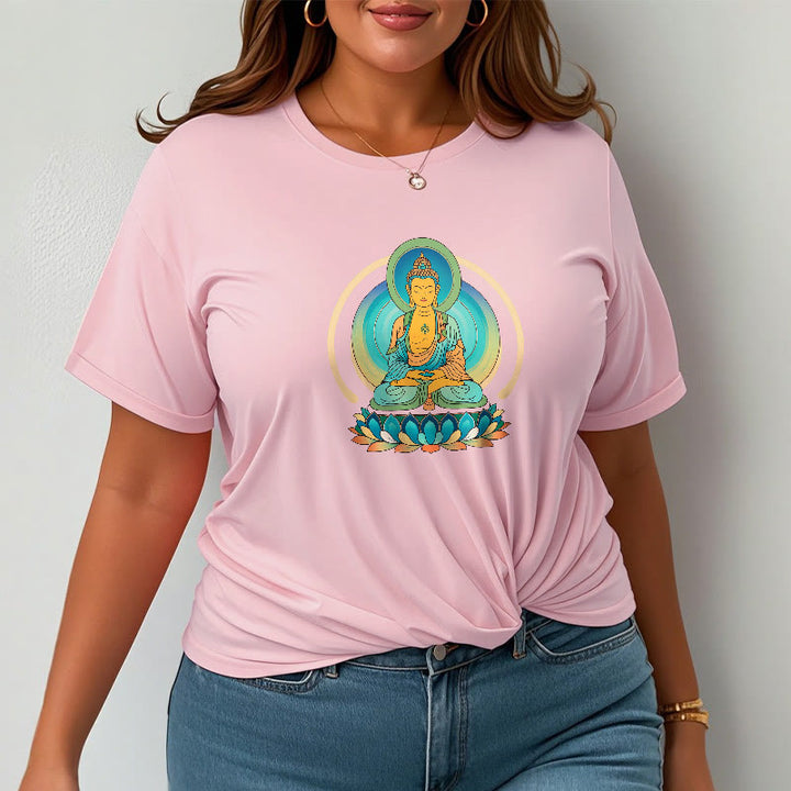 T-shirt Buddha Stones Lotus Bouddha - image 12