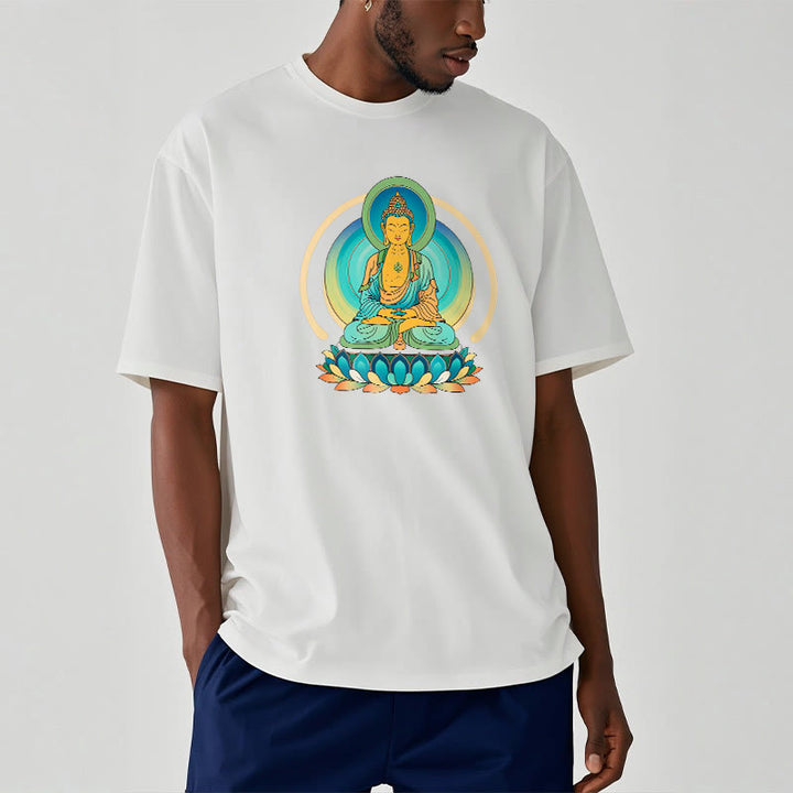 T-shirt Buddha Stones Lotus Bouddha - image 3