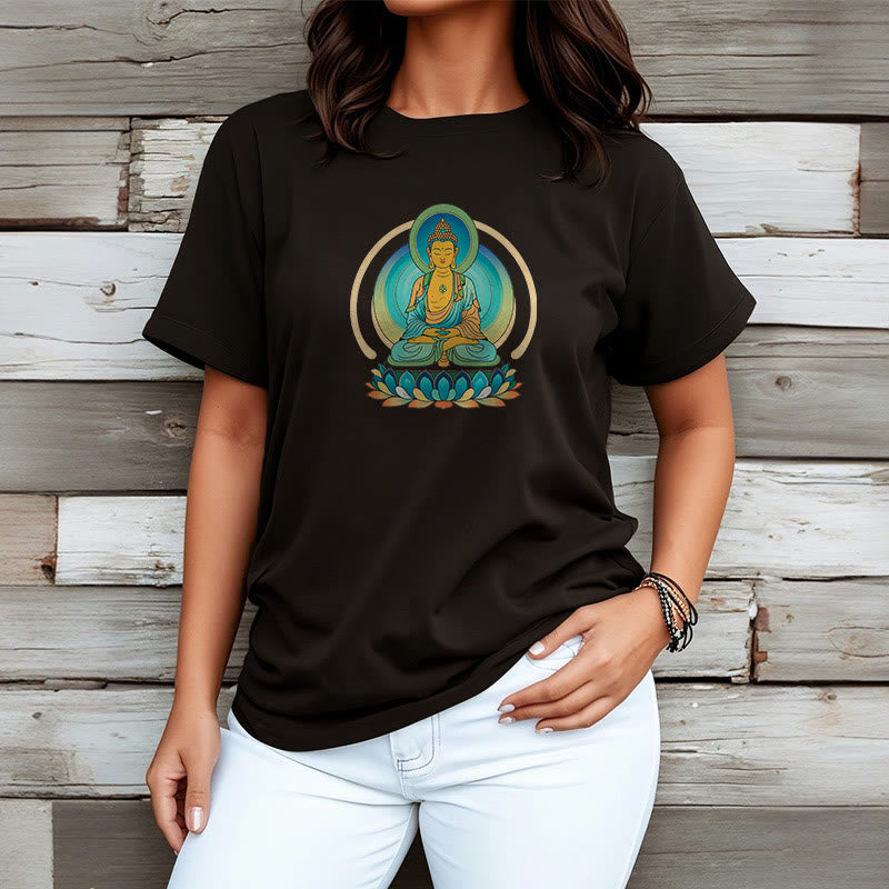 T-shirt Buddha Stones Lotus Bouddha - image 9