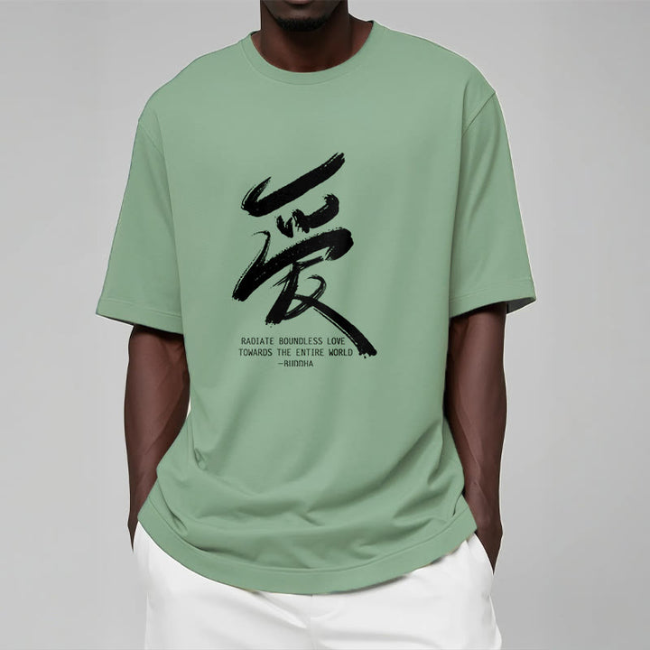 Les Buddha Stones Ai rayonnent un amour sans limite envers le monde entier T-shirt - image 14