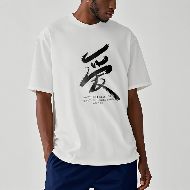 Les Buddha Stones Ai rayonnent un amour sans limite envers le monde entier T-shirt - image 10