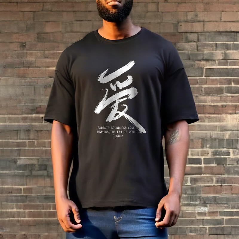 Les Buddha Stones Ai rayonnent un amour sans limite envers le monde entier T-shirt - image 7